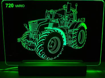 720 Vario Oldtimer Traktor LED Schild